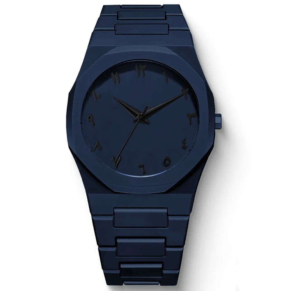 “Full Black Aura Quartz Watch – Stylish & Timeless Design- Premium Quality & Finish-best Quality Analog Watch For Boys – Watch For Men"